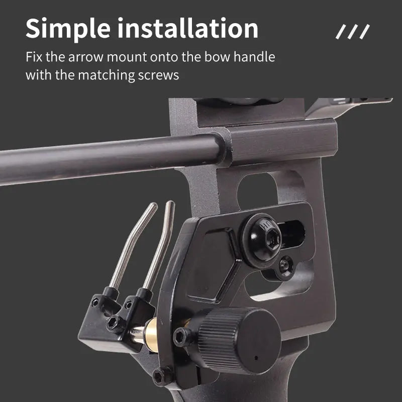 Dark Slate Gray SPG SP818 Compound Arrow Rest – Adjustable Aluminum Alloy Rest for Compound Bows SPG