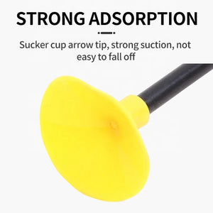 Snow SPG 71cm Glass Fiber Sucker Arrows – Safe Rubber Suction Cup Practice Arrows SPG