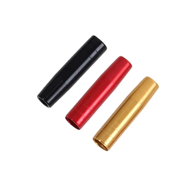 Rosy Brown SPG 8mm Aluminum Arrow Connecting Base – Lightweight Field Point Connector for Arrow Shafts (Black/Red/Gold) SPG