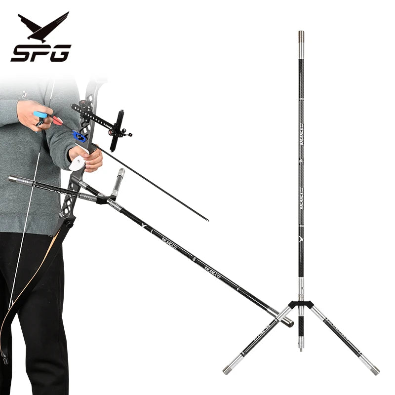 White Smoke SPG Archery Balance Bar Set for Recurve Bow Stabilizer SPG