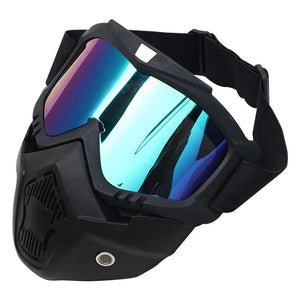 Dark Slate Gray SPG Archery Protective Mask – Adjustable Strap Full Face Safety Helmet for Archery Tag &amp; Outdoor Games (Black) SPG