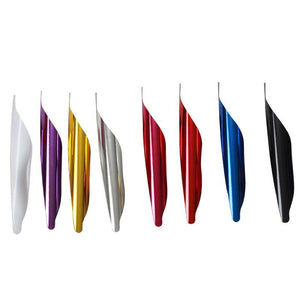 White Smoke SPG Archery Spin Vanes 1.8 Inch Helix Plastic Arrow Fletching, 50 Pcs SPG