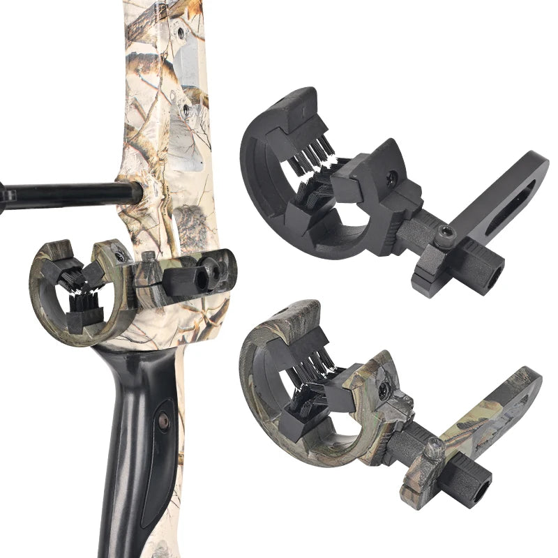 Dark Slate Gray SPG Capture Biscuit Arrow Rest – Compound Bow Adjustable Brush Arrow Holder SPG