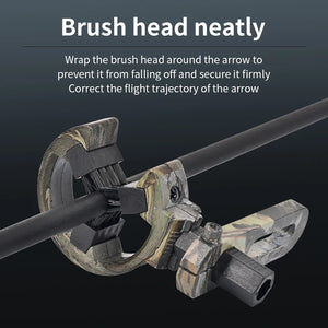 Dark Slate Gray SPG Capture Biscuit Arrow Rest – Compound Bow Adjustable Brush Arrow Holder SPG
