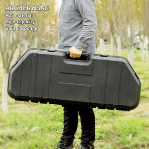 Dark Khaki SPG Compound Bow Hard Case – Storage &amp; Protection for Archery SPG