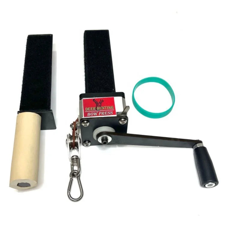 Dark Slate Gray SPG Compound Bow Press Winch – Adjustable Repair &amp; Tuning Tool for Compound Bows SPG