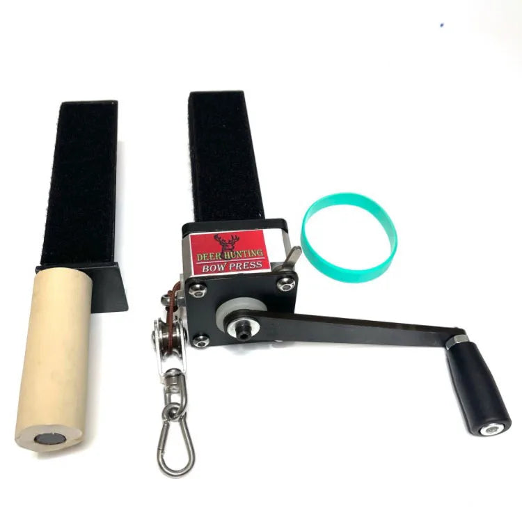 Dark Slate Gray SPG Compound Bow Press Winch – Adjustable Repair &amp; Tuning Tool for Compound Bows SPG