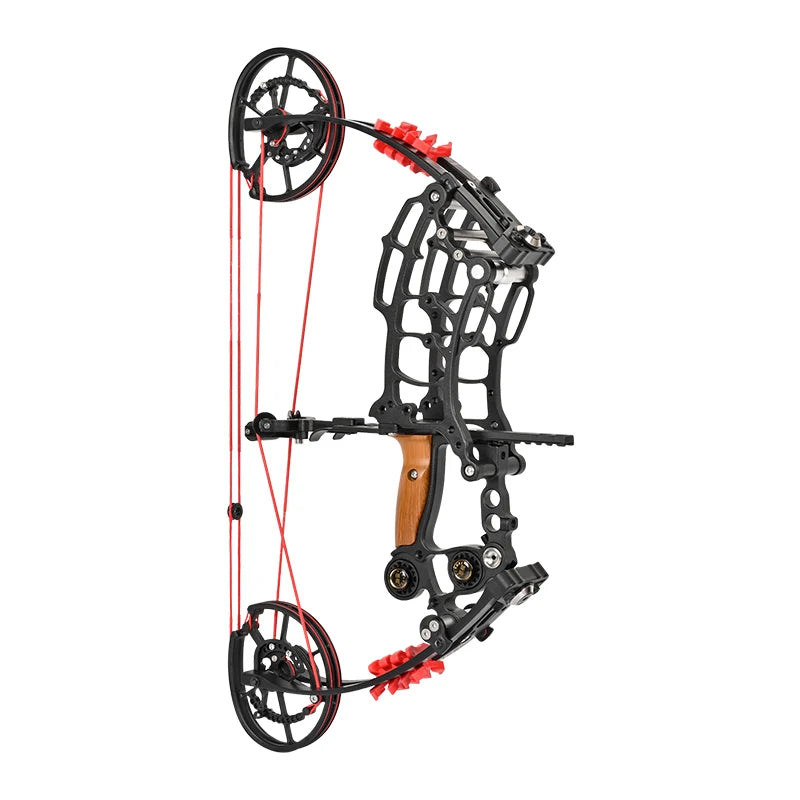 Tan SPG EG Pro Dual-Purpose Compound Bow | Indoor &amp; Outdoor Archery Bow for Arrows &amp; Steel Balls SPG
