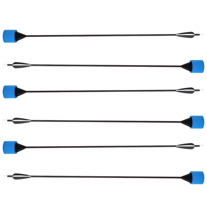 Lavender SPG Foam Tip Arrows – Mixed Carbon Archery Tag Arrows for Recurve & amp Compound Bows SPG