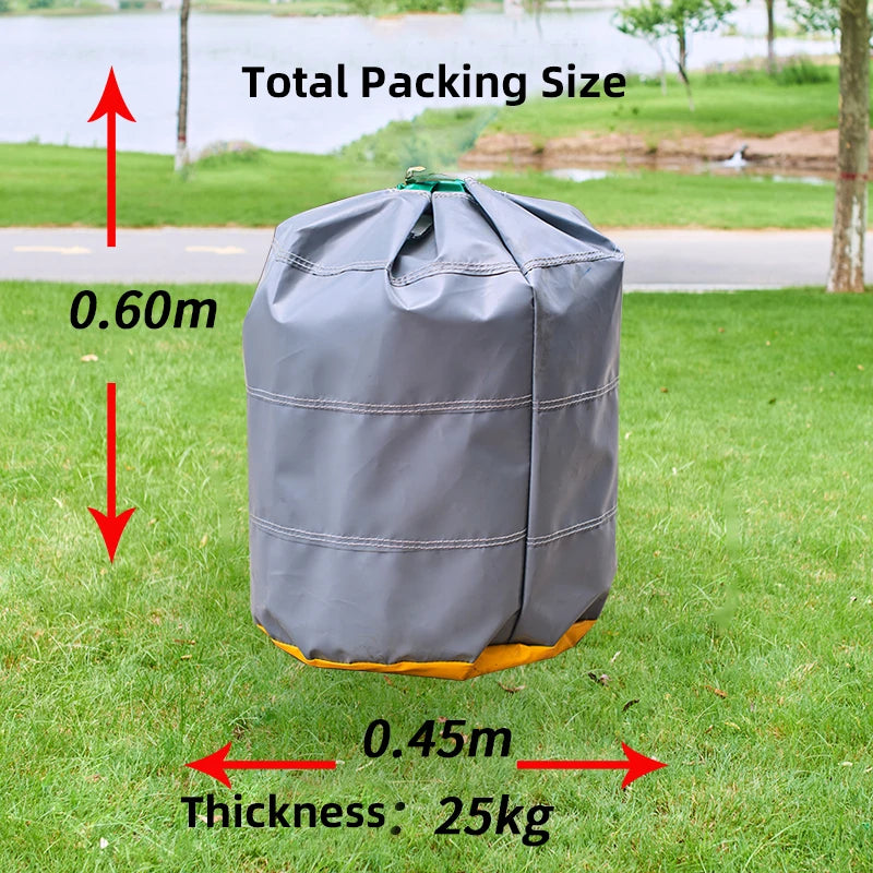 Dark Sea Green SPG Inflatable Bunkers – PVC Barriers for Archery Tag, Paintball &amp; Outdoor Combat Games (Multiple Shapes) SPG