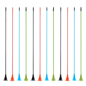 Antique White SPG Kids Sucker Arrows – 60cm Fiberglass Training Arrows with Suction Cup Tips SPG
