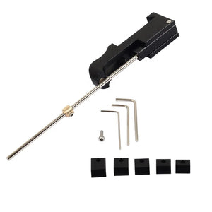 Light Gray SPG Magnetic Slider Clicker — Recurve Bow Signal for Consistent Release (Black) SPG