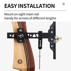 Beige SPG Magnetic Slider Clicker — Recurve Bow Signal for Consistent Release (Black) SPG