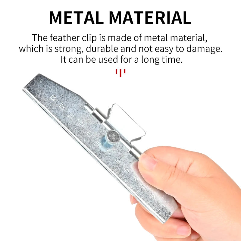 Wheat SPG Metal Fletching Jig Clamp — Straight, Magnetic &amp; Adjustable SPG