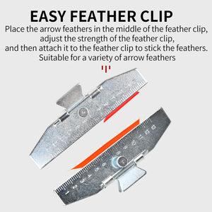 Lavender SPG Metal Fletching Jig Clamp — Straight, Magnetic &amp; Adjustable SPG