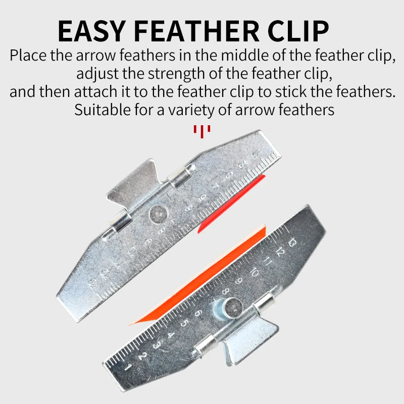 Lavender SPG Metal Fletching Jig Clamp — Straight, Magnetic &amp; Adjustable SPG
