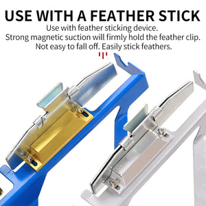 Gray SPG Metal Fletching Jig Clamp — Straight, Magnetic &amp; Adjustable SPG