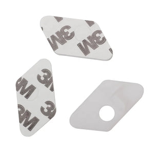 Light Gray SPG Plastic Arrow Rest – White Adhesive Archery Accessory SPG