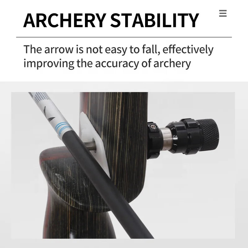 Lavender SPG Plastic Arrow Rest – White Adhesive Archery Accessory SPG