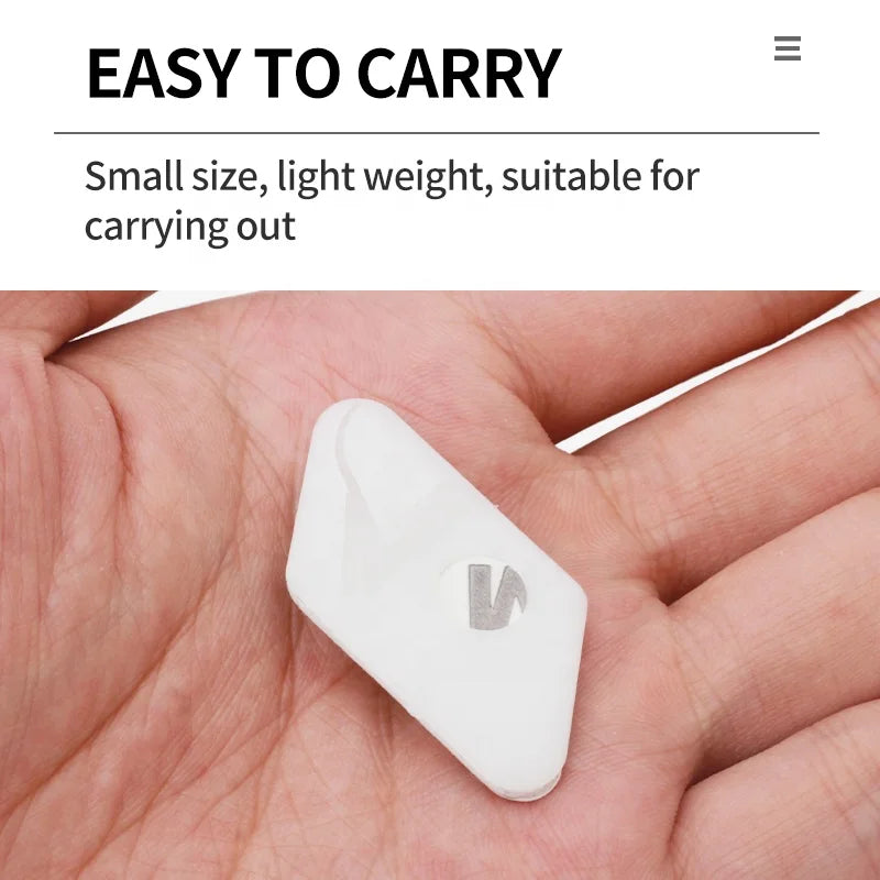 Rosy Brown SPG Plastic Arrow Rest – White Adhesive Archery Accessory SPG