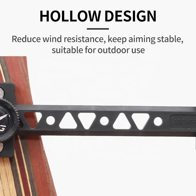 Dark Slate Gray SPG Recurve Bow Sight – Adjustable T-Shape Single Pin Sight for Precision Archery SPG