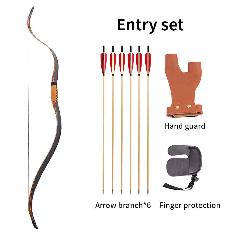 White Smoke SPG Traditional Recurve Bow Archery Set – Luxury Package SPG