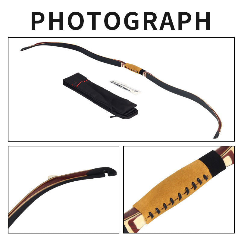 White Smoke SPG Traditional Recurve Bow Archery Set – Luxury Package SPG
