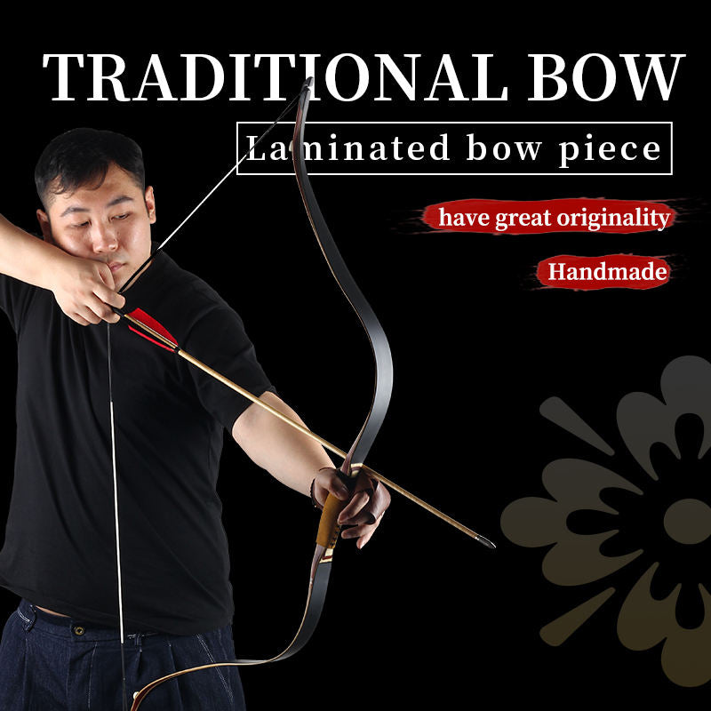 Black SPG Traditional Recurve Bow Archery Set – Luxury Package SPG