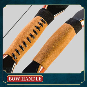Light Gray SPG Traditional Recurve Bow Archery Set – Luxury Package SPG
