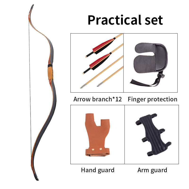 White Smoke SPG Traditional Recurve Bow Archery Set – Luxury Package SPG