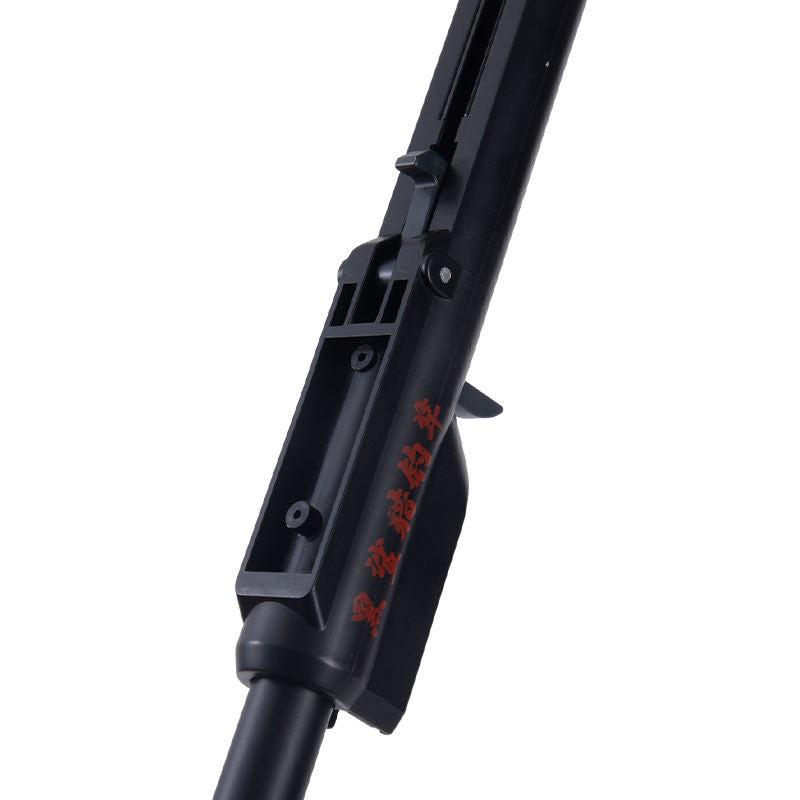 White Smoke ShadowReach Portable Multifunctional Fishing Rod – Black & Red Grip Design INDIAN SLINGSHOT
