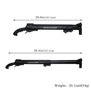 White Smoke ShoreMaster Long-Range Fishing Slingshot Rifle with Reel Kit & Laser Guidance INDIAN SLINGSHOT