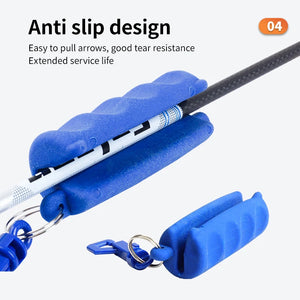 White Smoke SPG Silicone Rubber Arrow Puller – Non-Slip Archery Remover SPG