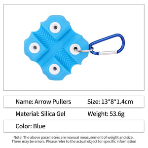 Lavender SPG Silicone Arrow Puller – Portable Archery Accessory SPG
