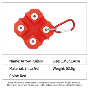 Firebrick SPG Silicone Arrow Puller – Portable Archery Accessory SPG