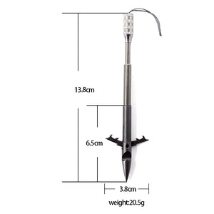 Dark Slate Gray Thick Head Deep Water Fishing Darts MARKSMAN