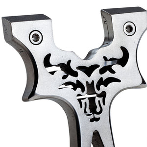 Dark Slate Gray Bull Fight Stainless Steel Slingshot MARKSMAN
