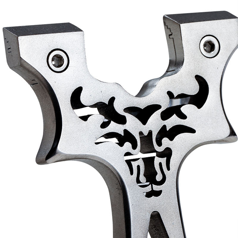 Dark Slate Gray Bull Fight Stainless Steel Slingshot MARKSMAN