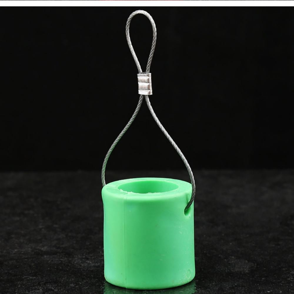 Black Slingshot Bell Bull's Eye Target – Colored Silicone Impact-Resistant Design INDIAN SLINGSHOT