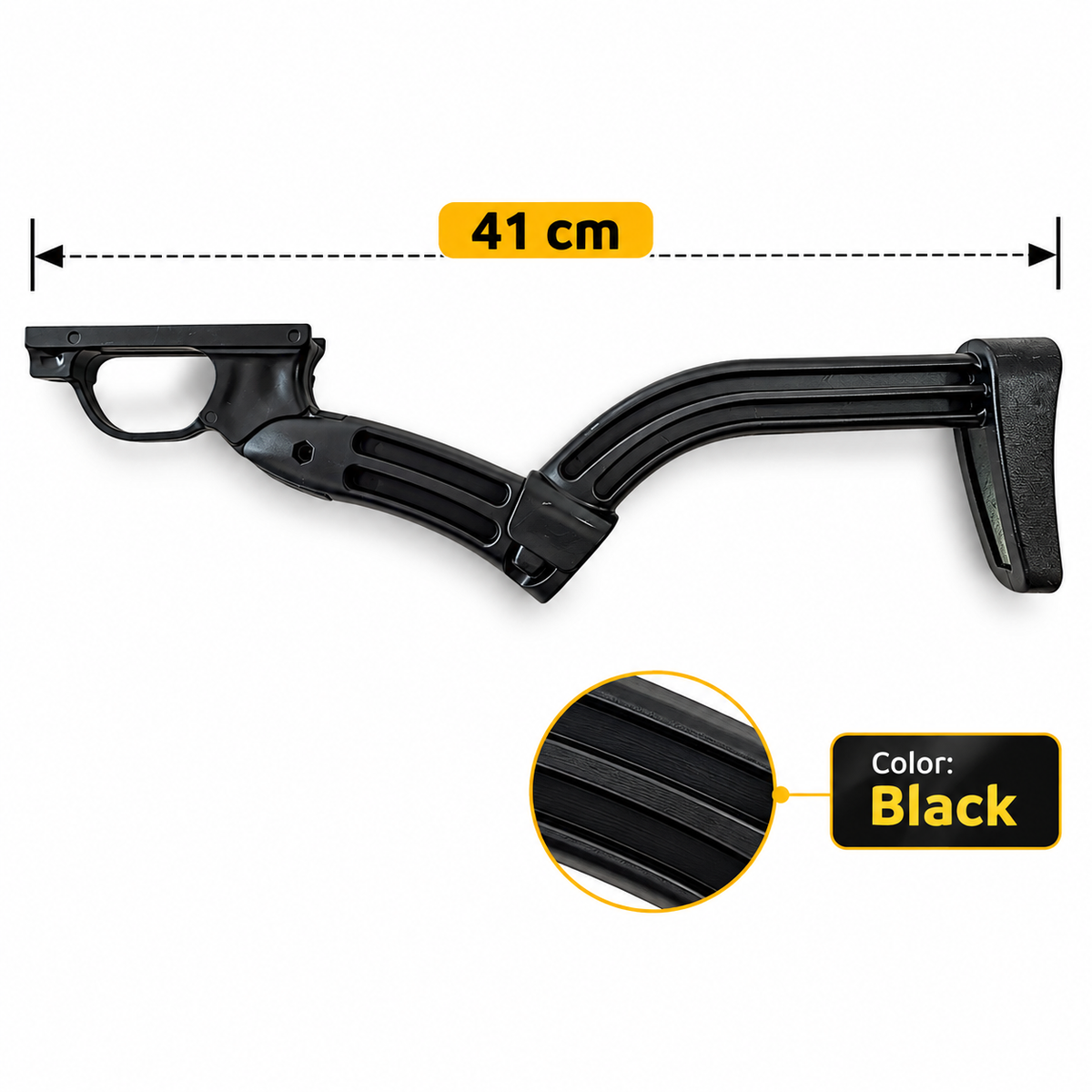 White Smoke Slingshot Rifle Handle INDIAN SLINGSHOT