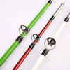 White Smoke Solid Glass 2 Section Spinning Fishing Rod SNEDA
