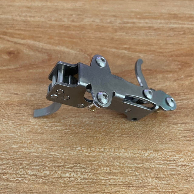 Rosy Brown Spearfishing Trigger – 316 Stainless Steel Spear Mechanism Replacement Part for 6–10mm Shaft INDIAN SLINGSHOT