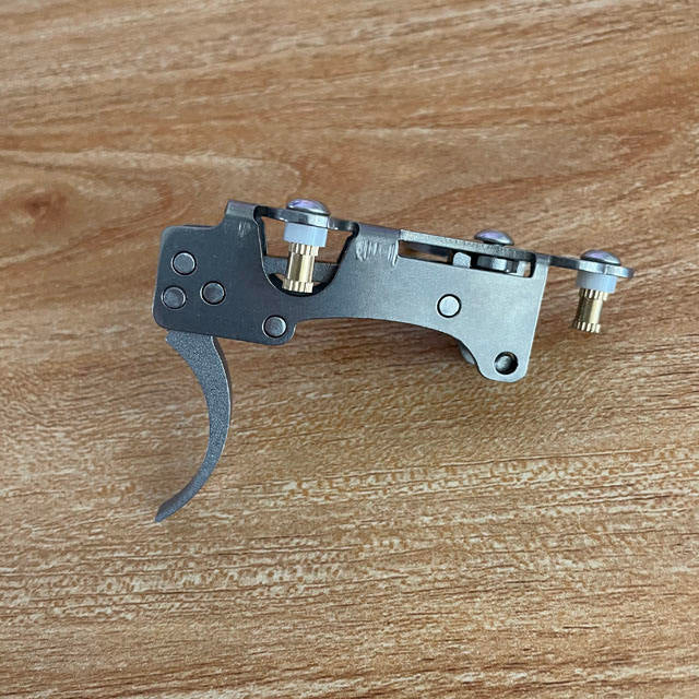 Rosy Brown Spearfishing Trigger – 316 Stainless Steel Spear Mechanism Replacement Part for 6–10mm Shaft INDIAN SLINGSHOT