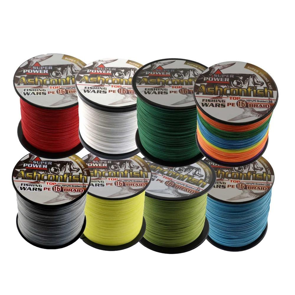 White Smoke Heavy Duty 16 Strand UHMWPE Hollow Core Braided Fishing Line – 2mm Speargun Line (100M) INDIAN SLINGSHOT
