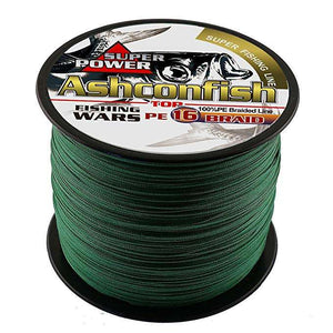 White Smoke Heavy Duty 16 Strand UHMWPE Hollow Core Braided Fishing Line – 2mm Speargun Line (100M) INDIAN SLINGSHOT
