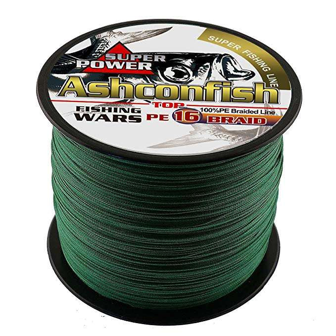 White Smoke Heavy Duty 16 Strand UHMWPE Hollow Core Braided Fishing Line – 2mm Speargun Line (100M) INDIAN SLINGSHOT