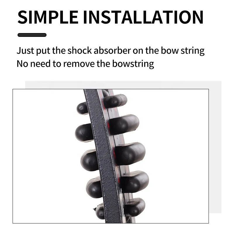 Lavender SPG Split Limb Bow Stabilizer | Rubber Vibration Dampener (2pcs) SPG