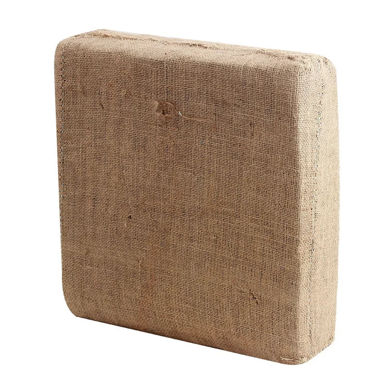 Dim Gray SPG Square Straw Archery Target — Eco-Friendly Grass Practice Block SPG