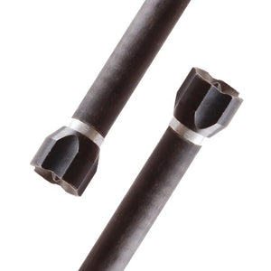 Dark Slate Gray SPG Archery 100 Grain Stainless Steel Broadhead – Durable Arrow Tips for 6.2mm Shafts SPG