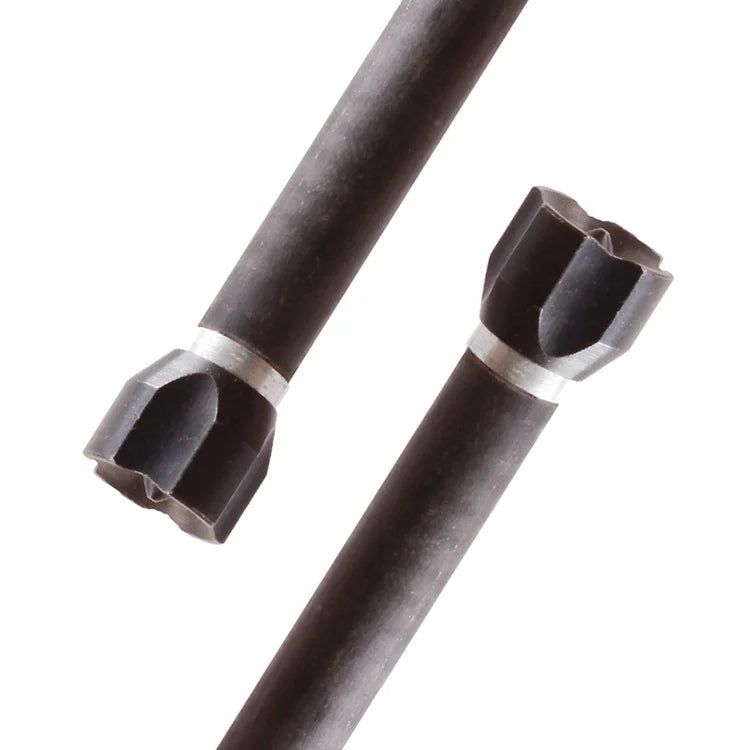 Dark Slate Gray SPG Archery 100 Grain Stainless Steel Broadhead – Durable Arrow Tips for 6.2mm Shafts SPG